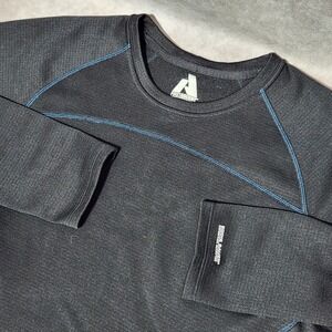 women's Eddie Bauer FIRST ASCENT Black long sleeve Thermal base layer Black sz S
